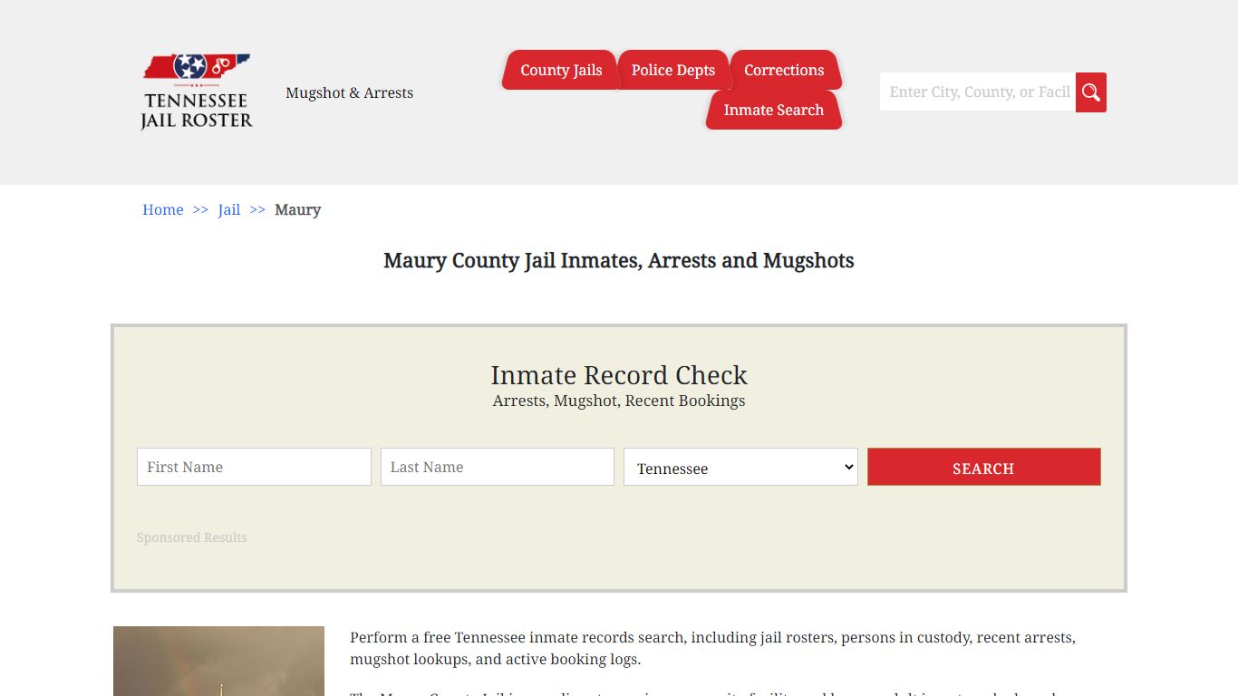 Maury County Jail Inmates, Arrests and Mugshots - Jail Roster Search